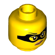 Lego hlava, žlutá (6176018)